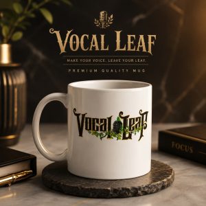 Vocal leaf tea cup 1