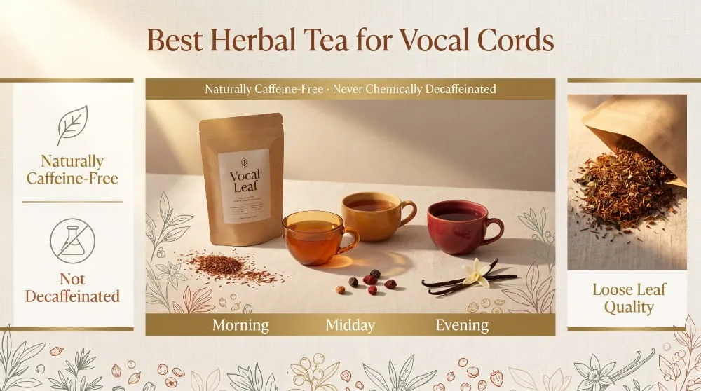 Best Herbal Tea for Vocal Cords