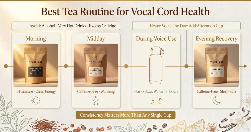 Best Tea Routine for Vocal Cord Health