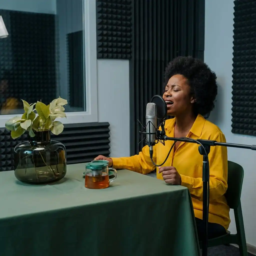 Vocal Leaf Tea for Singer