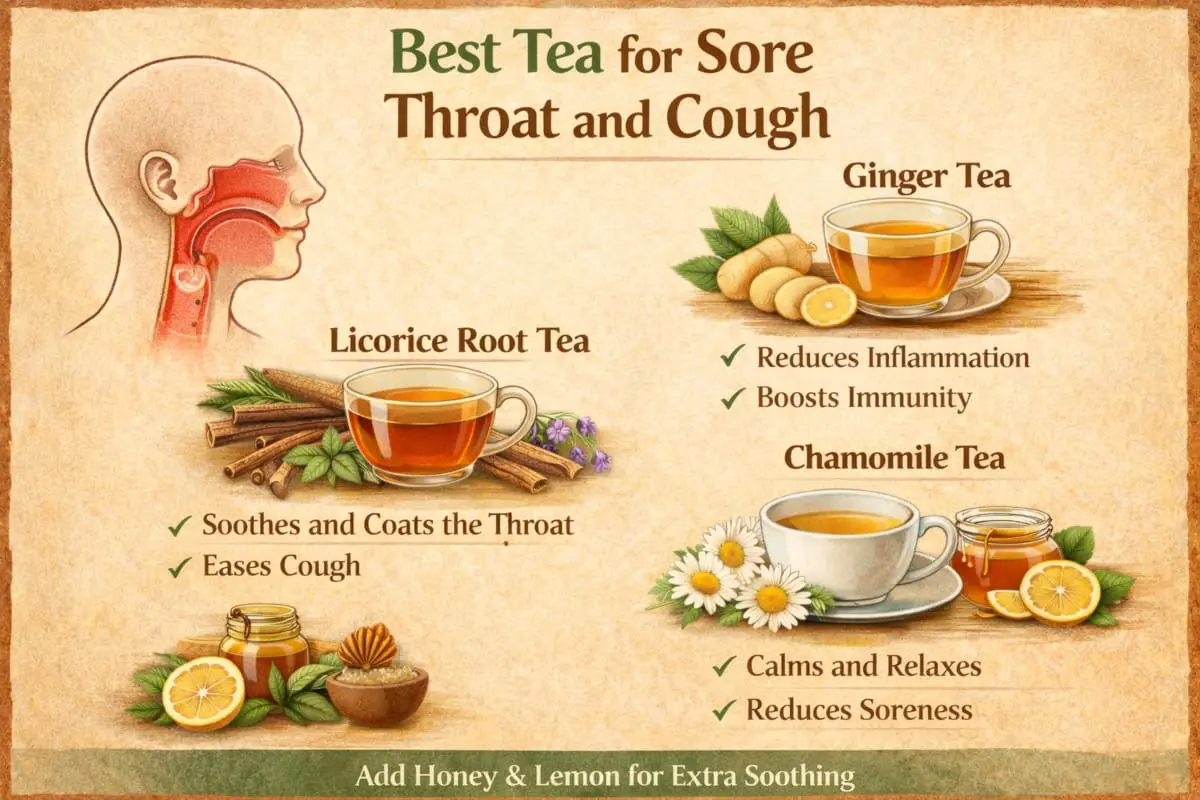 Best Tea for Sore Throat and Cough