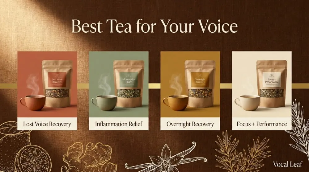 Best Teas for a Lost Voice