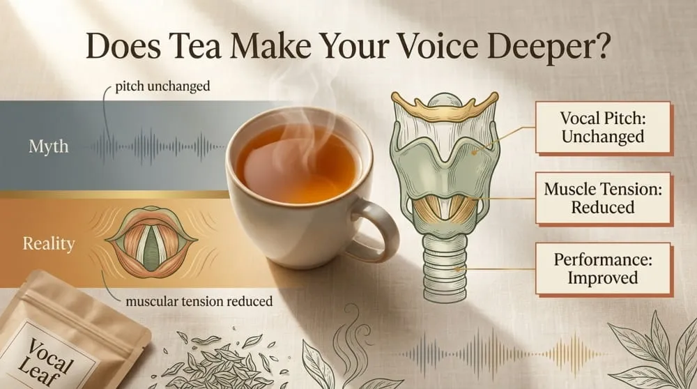 Does Tea Make Your Voice Deeper