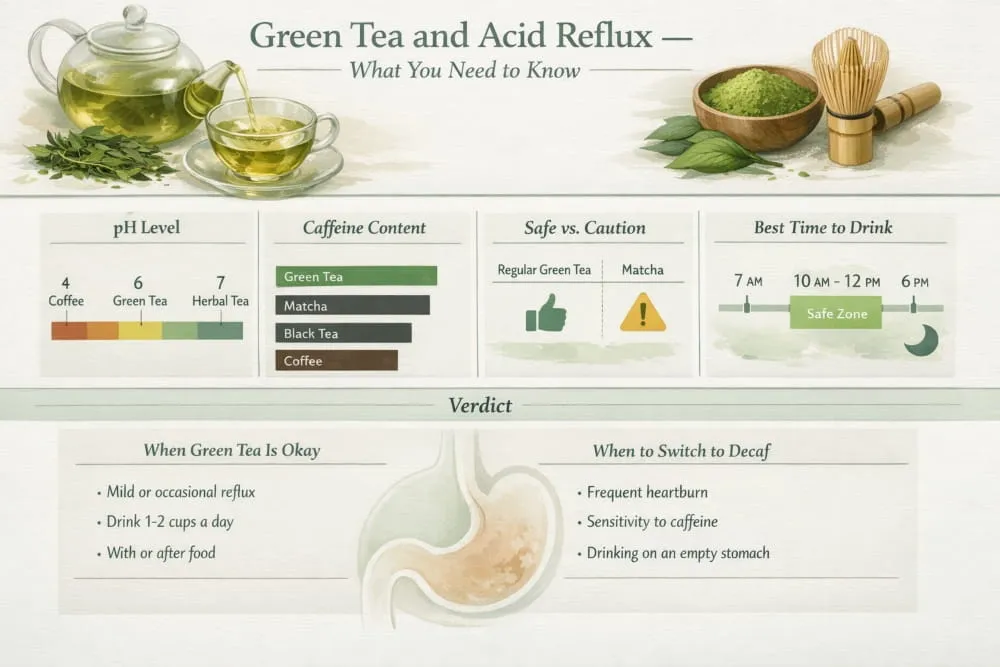 Green Tea and Acid Reflux