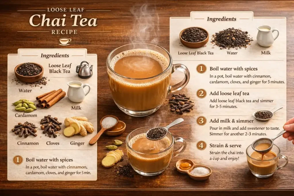 Loose Leaf Chai Tea Recipe