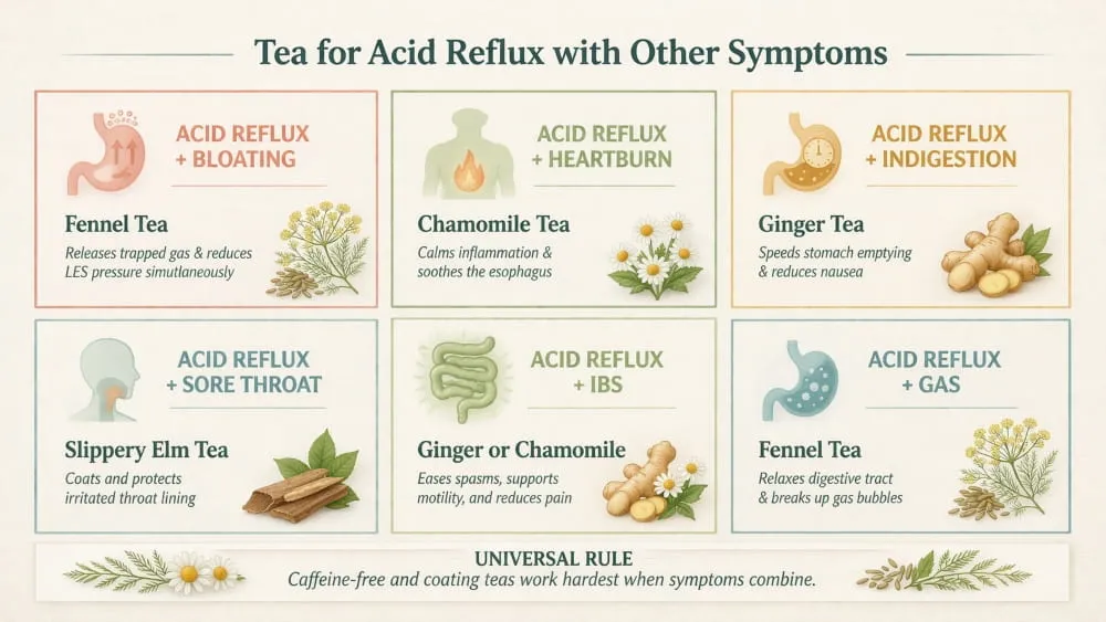 Tea for Acid Reflux with Other Symptoms