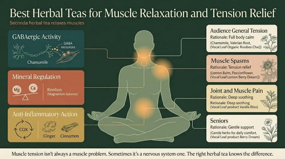 Best Herbal Teas for Muscle Relaxation
