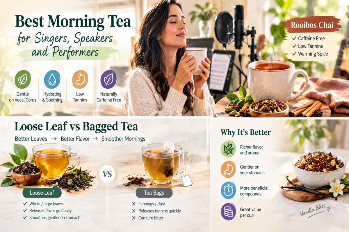 Best Morning Tea for Singers, Speakers and Performers
