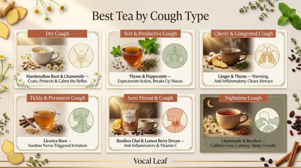 Best Tea by Cough Type