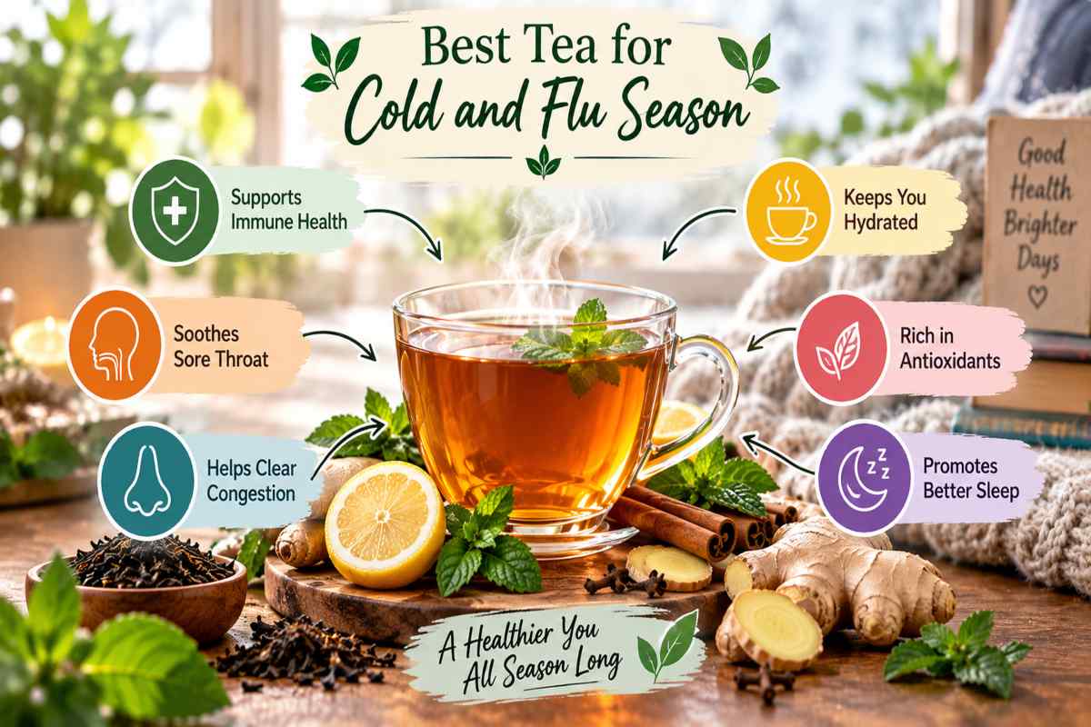Best Tea for Cold and Flu Season