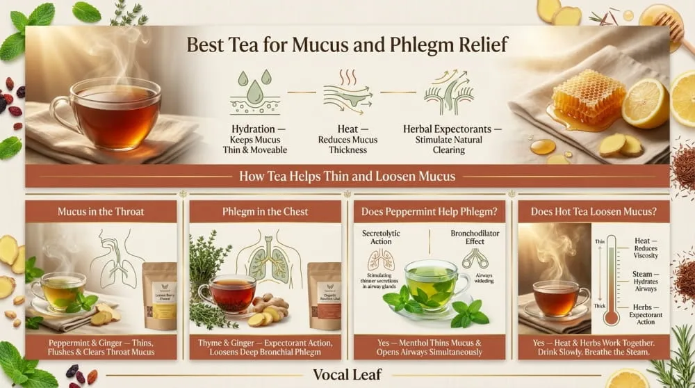 Best Tea for Mucus and Phlegm Relief