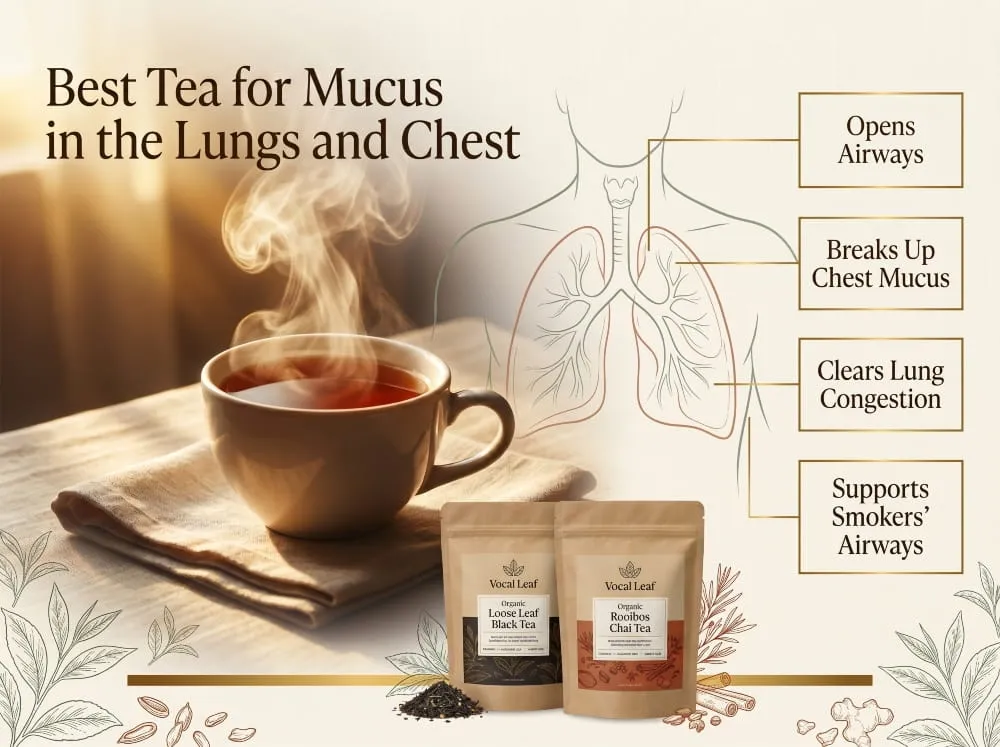 Best Tea for Mucus in the Lungs and Chest