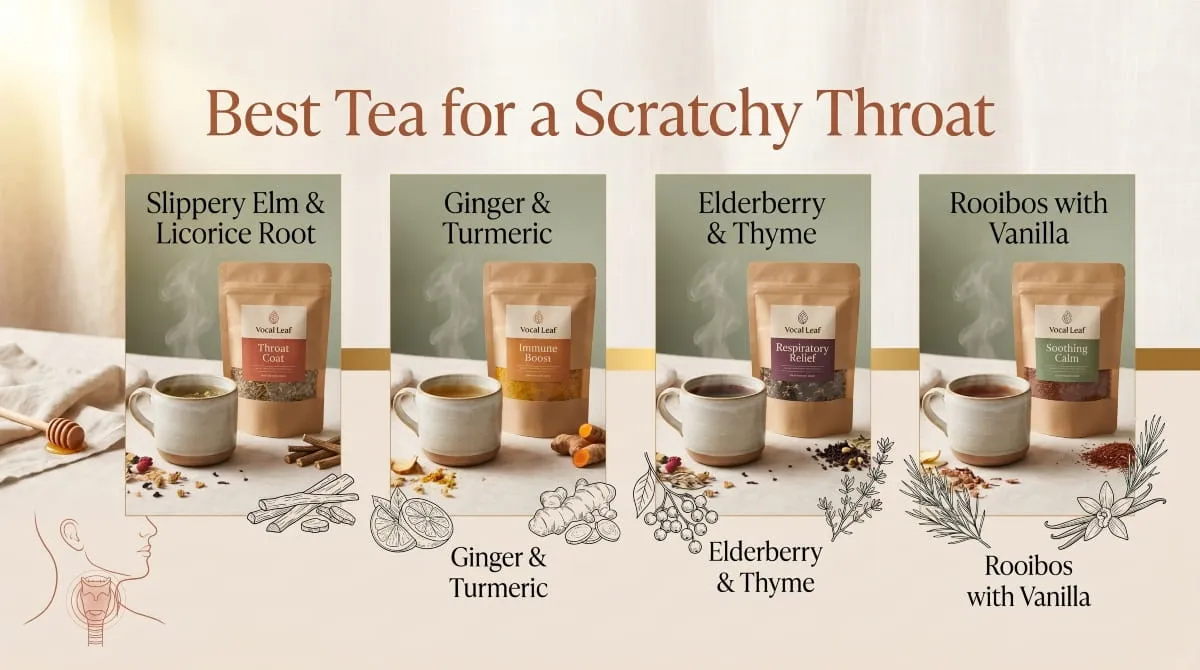 Best Tea for a Scratchy Throat