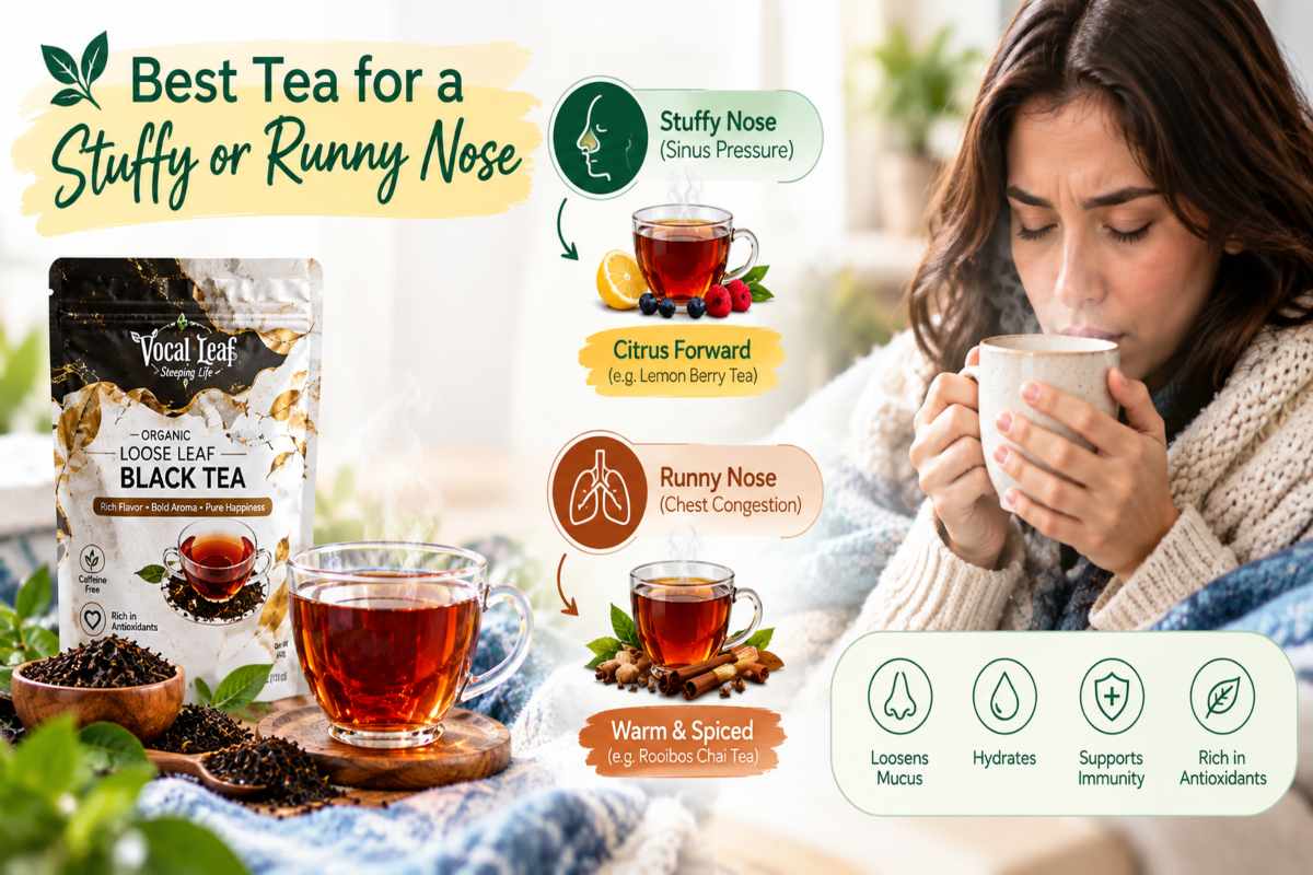Best Tea for a Stuffy or Runny Nose