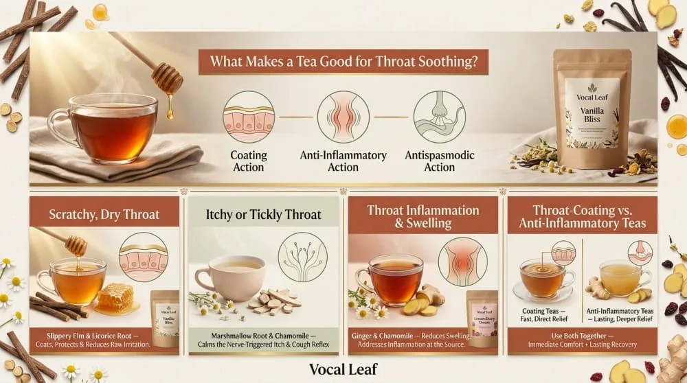 Best Tea to Soothe a Sore Throat and Cough