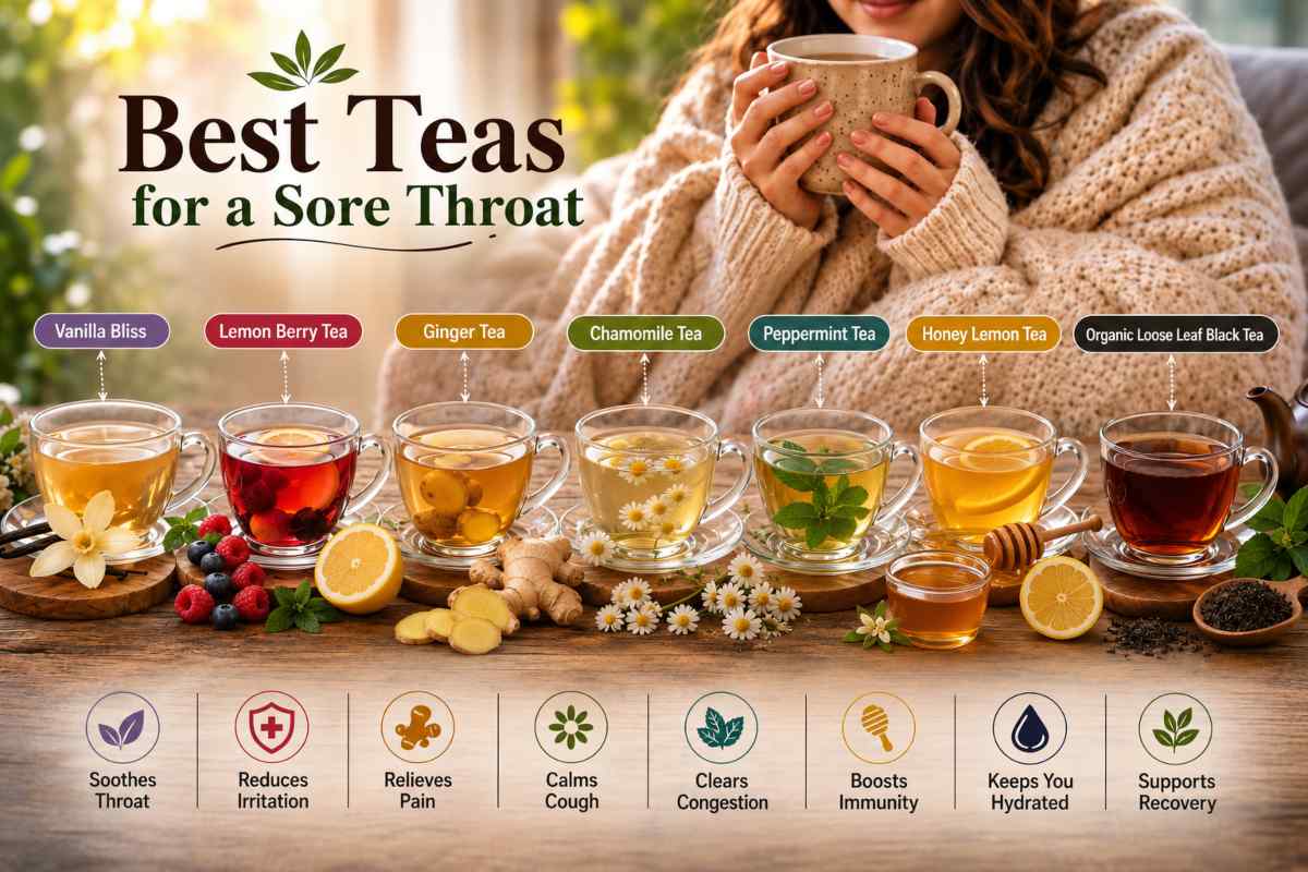 Best Teas For a Sore Throat