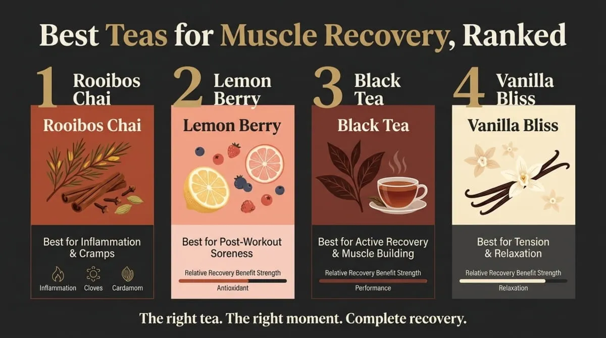 Best Teas for Muscle Recovery