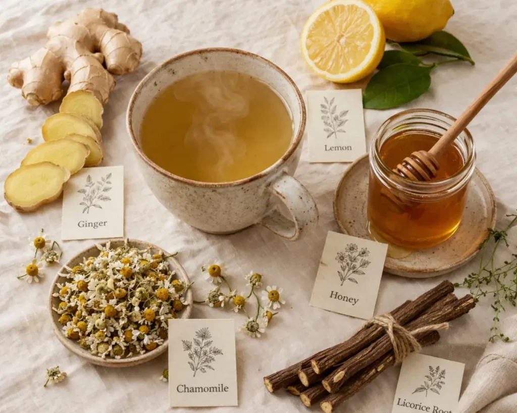 Best Teas for a Sore Throat