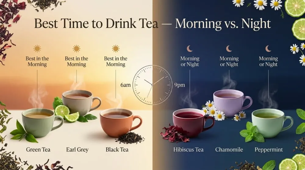 Best Time to Drink Tea
