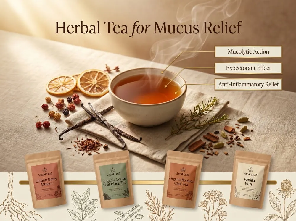 Herbal Tea for Mucus Relief