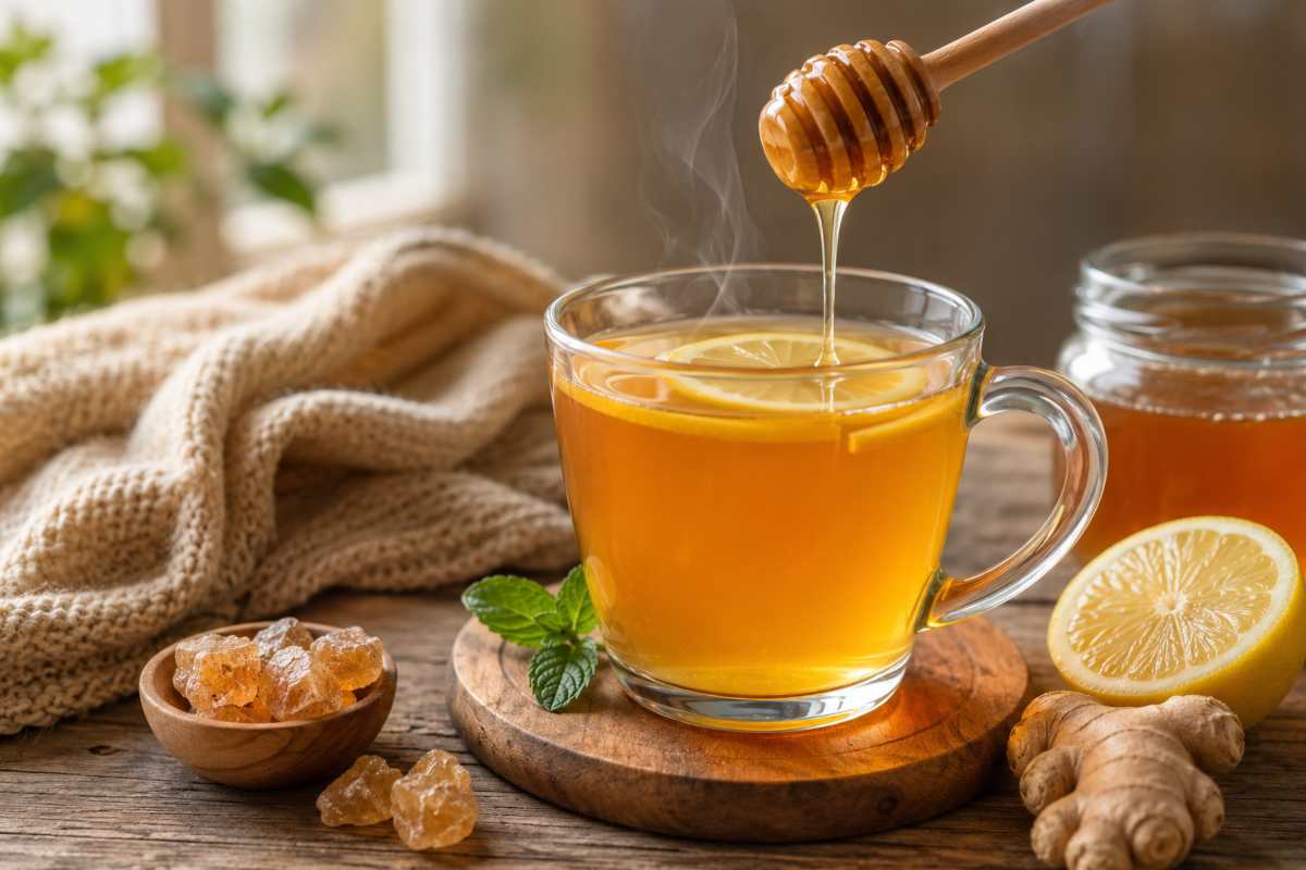 Honey Tea for Cough
