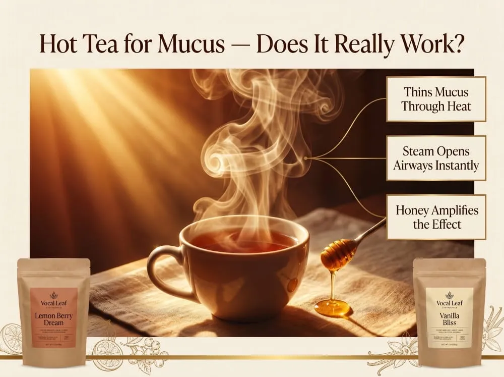 Hot Tea for Mucus
