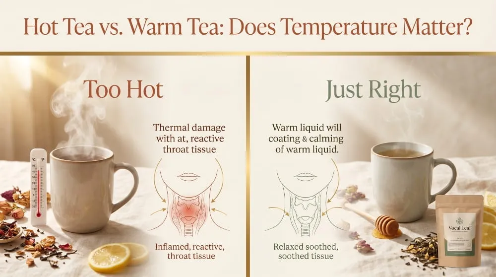 Hot Tea vs. Warm Tea