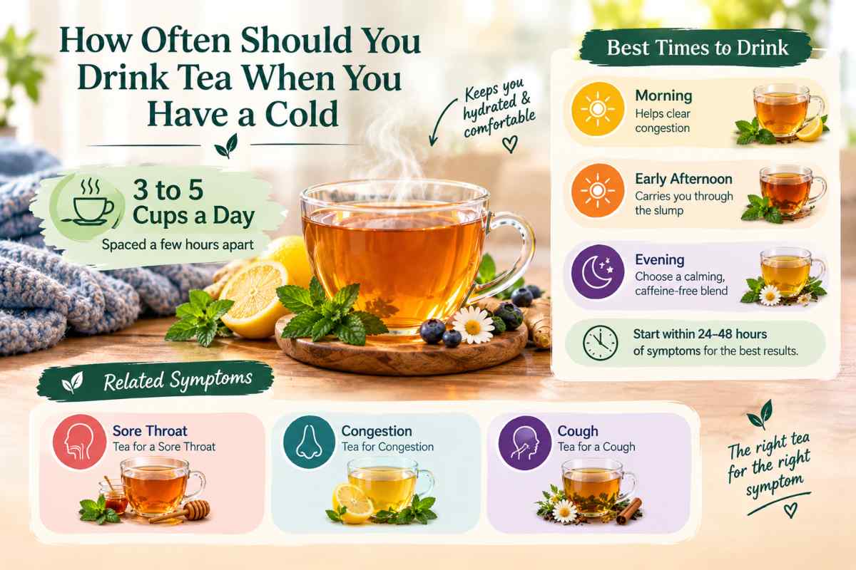 How Often Should You Drink Tea When You Have a Cold
