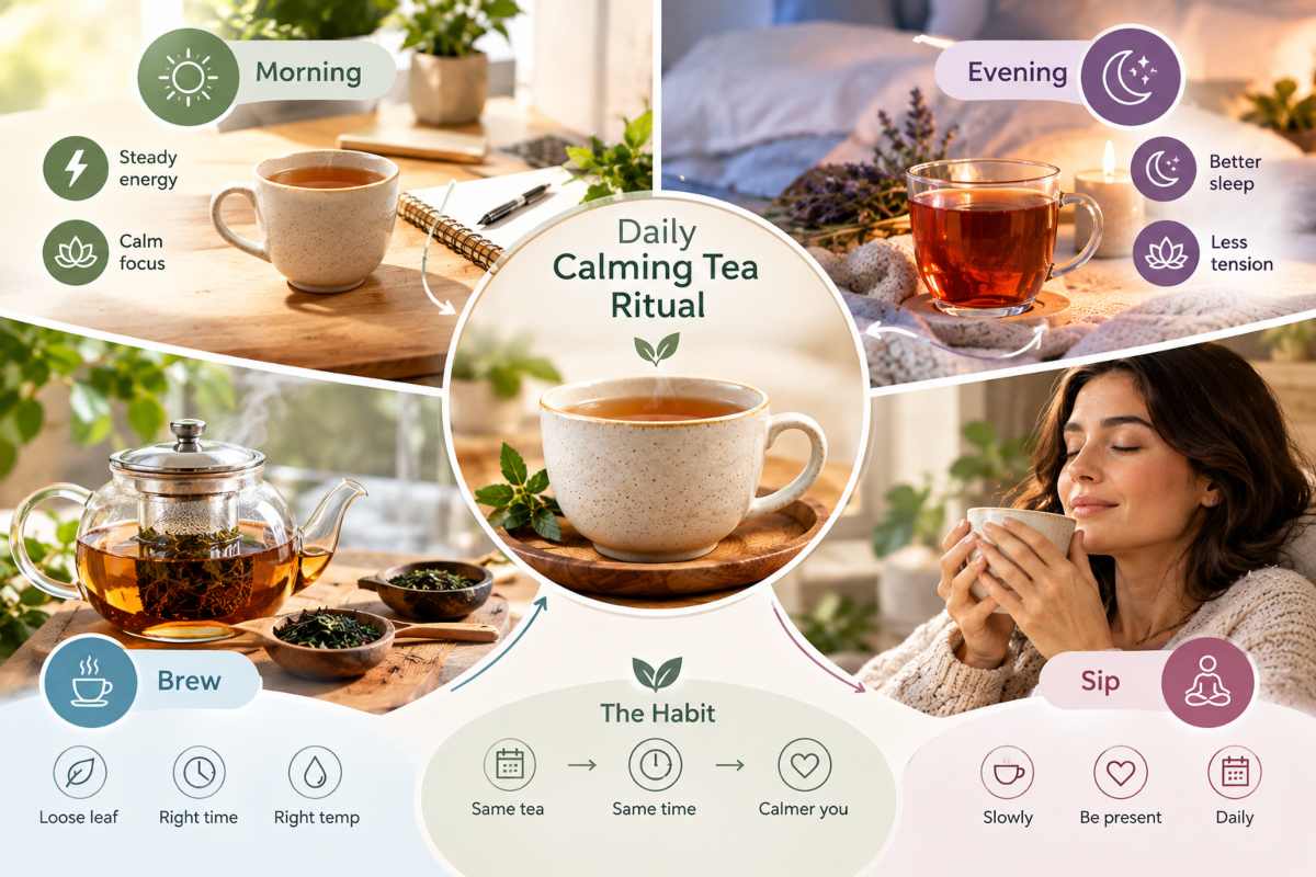 How to Build a Daily Calming Tea Ritual
