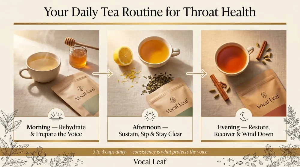 How to Build a Daily Tea Routine for Throat Health