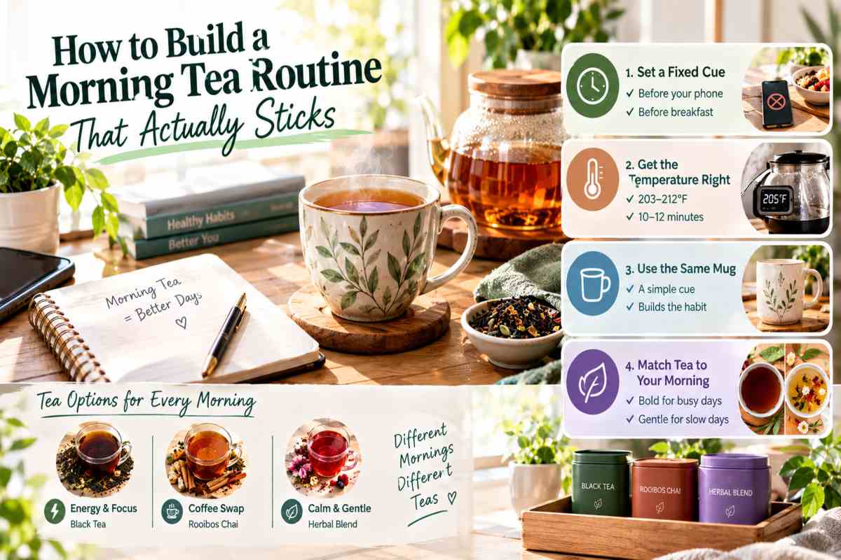 How to Build a Morning Tea Routine That Actually Sticks