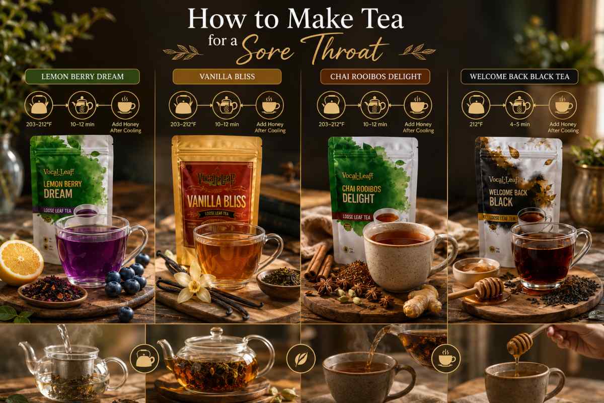 How to Make Tea for a Sore Throat