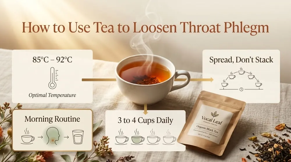 How to Use Tea to Loosen Throat Phlegm