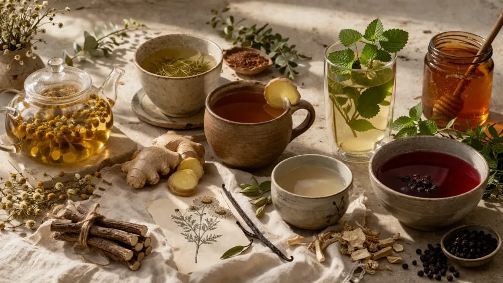 Natural Tea Remedies for a Sore Throat