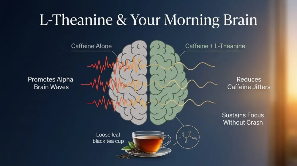 Role of L-Theanine in Morning