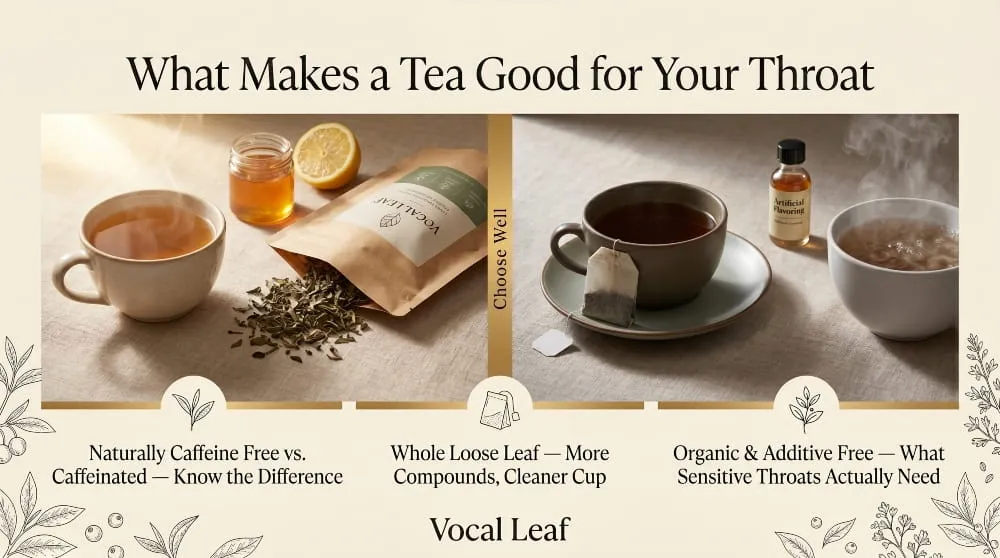 Tea Good for Your Throat