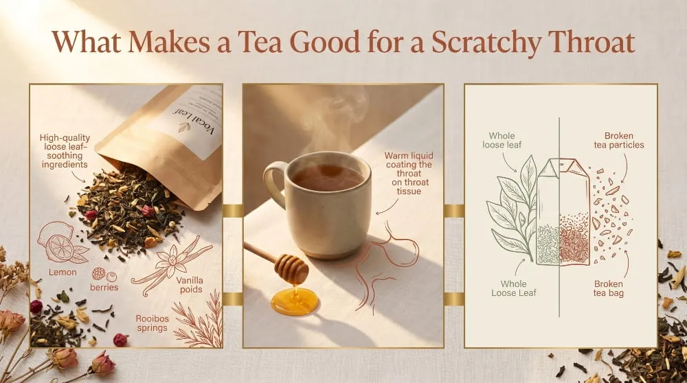 Tea Good for a Scratchy Throat