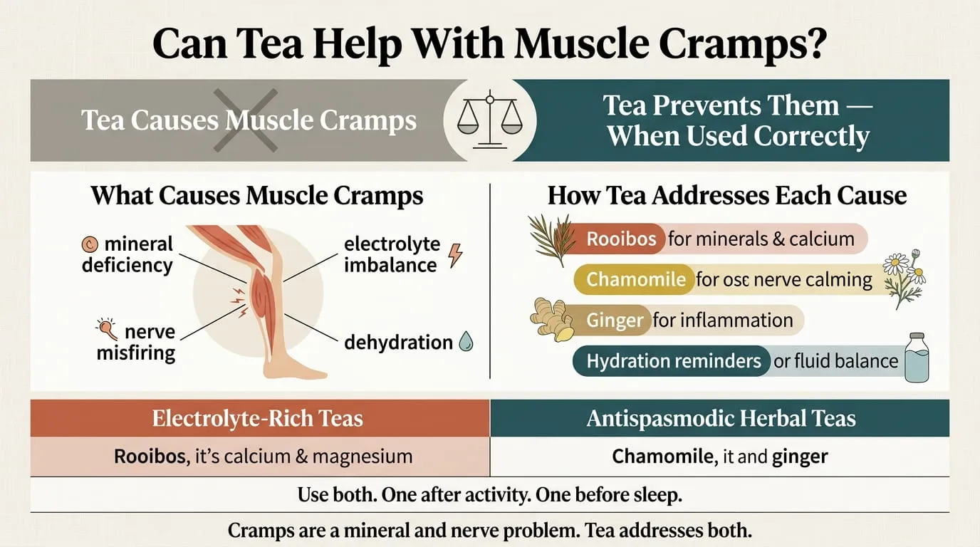 Tea Help With Muscle Cramps