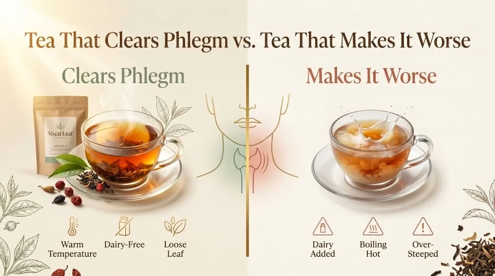 Tea That Clears Phlegm in the Throat
