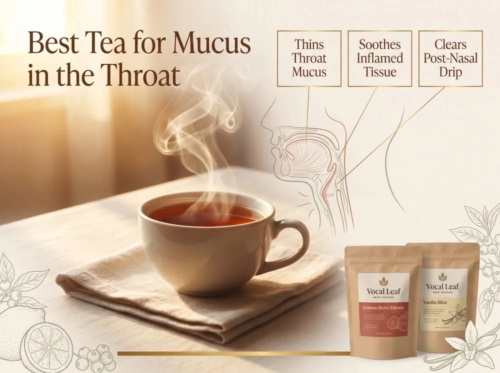 Tea for Mucus in the Throat