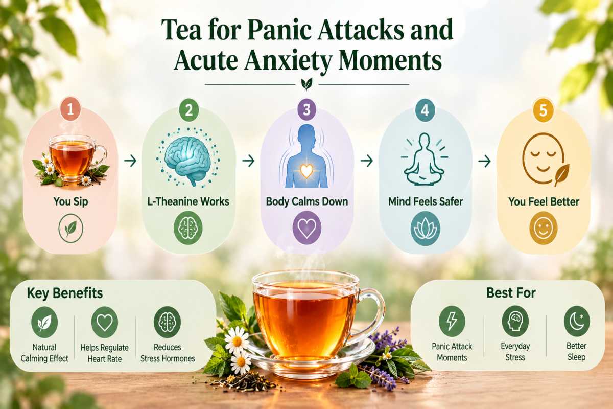 Tea for Panic Attacks and Acute Anxiety Moments