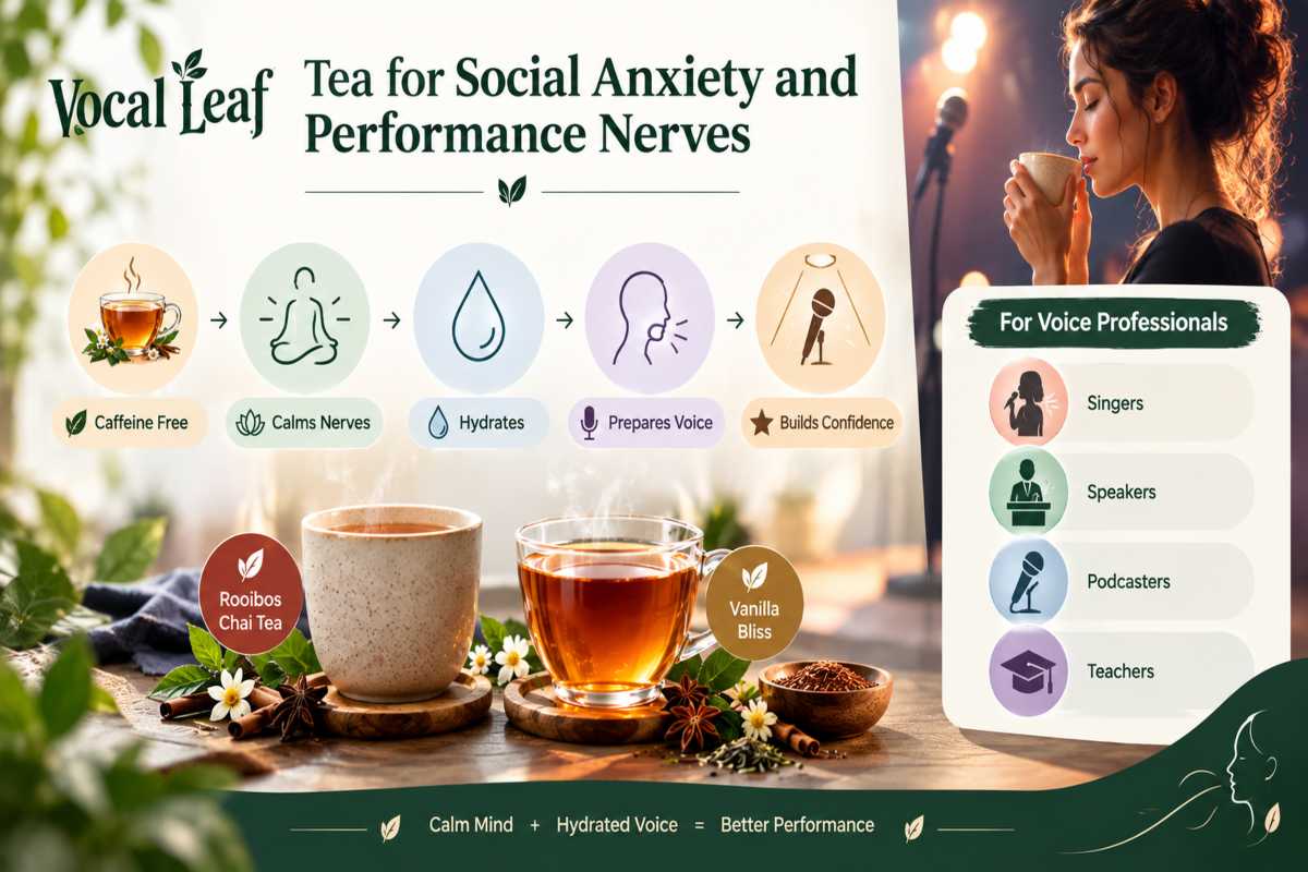 Tea for Social Anxiety and Performance Nerves