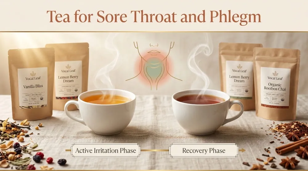 Tea for Sore Throat and Phlegm
