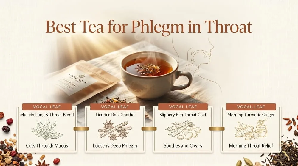 Teas for Phlegm in the Throat