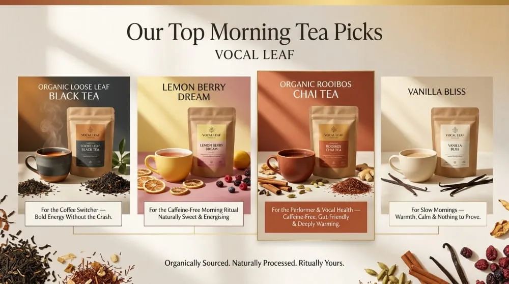 Top Morning Tea Picks from Vocal Leaf