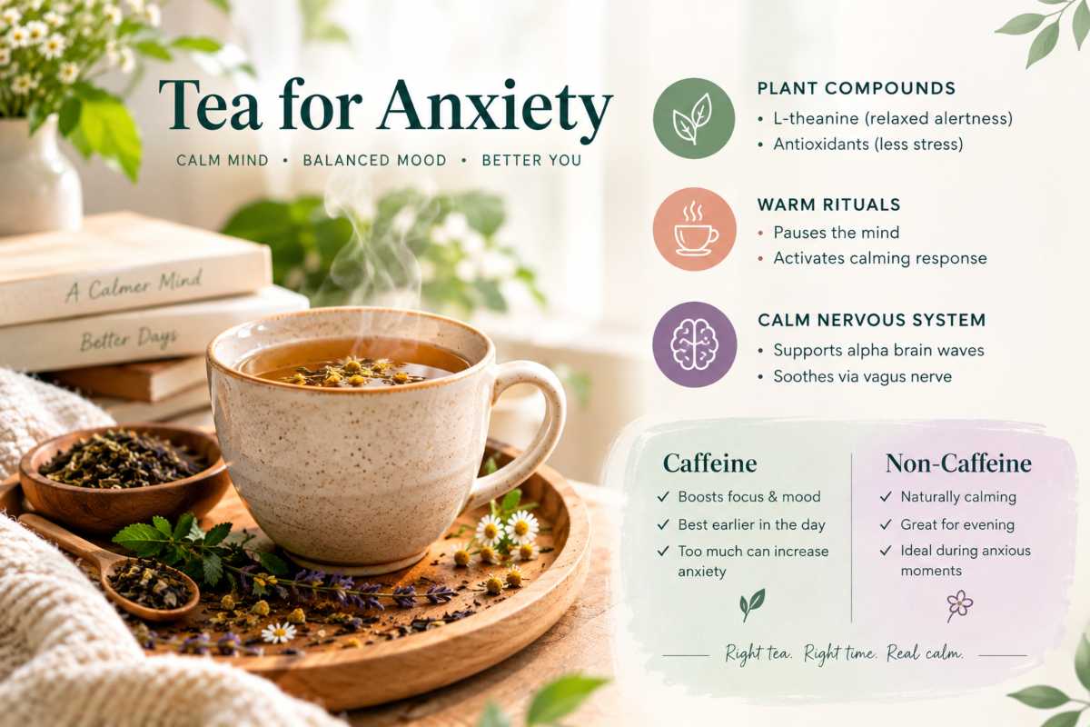 What Is Tea for Anxiety and Does It Actually Work
