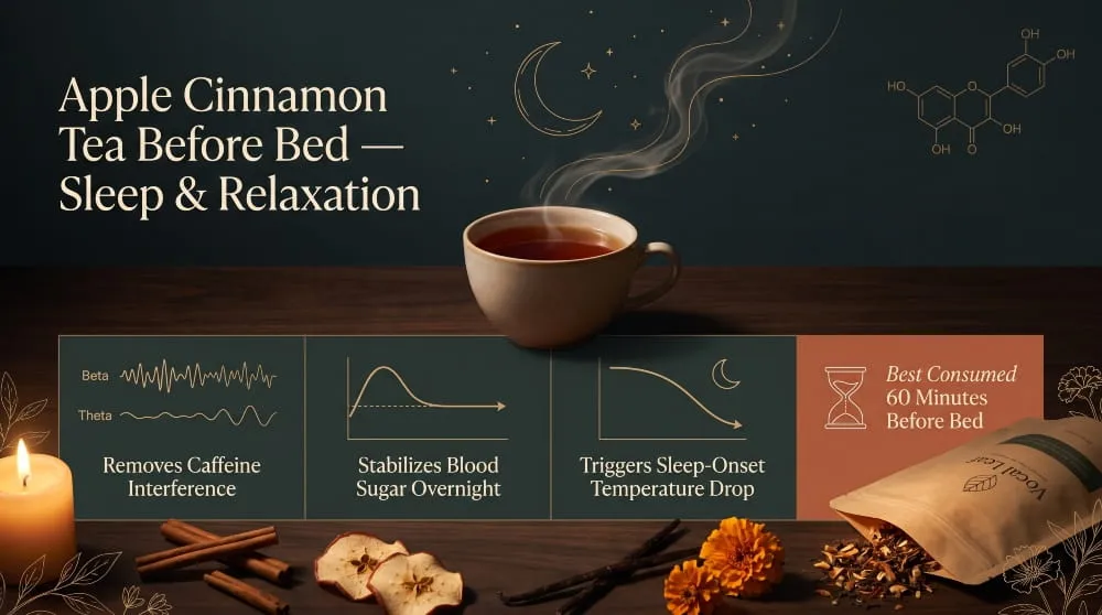 Apple Cinnamon Tea Before Bed