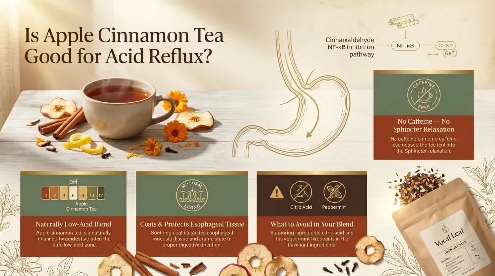 Apple Cinnamon Tea Good for Acid Reflux