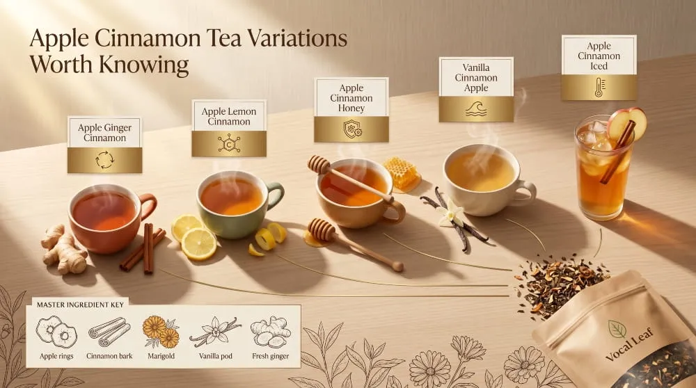 Apple Cinnamon Tea Variations
