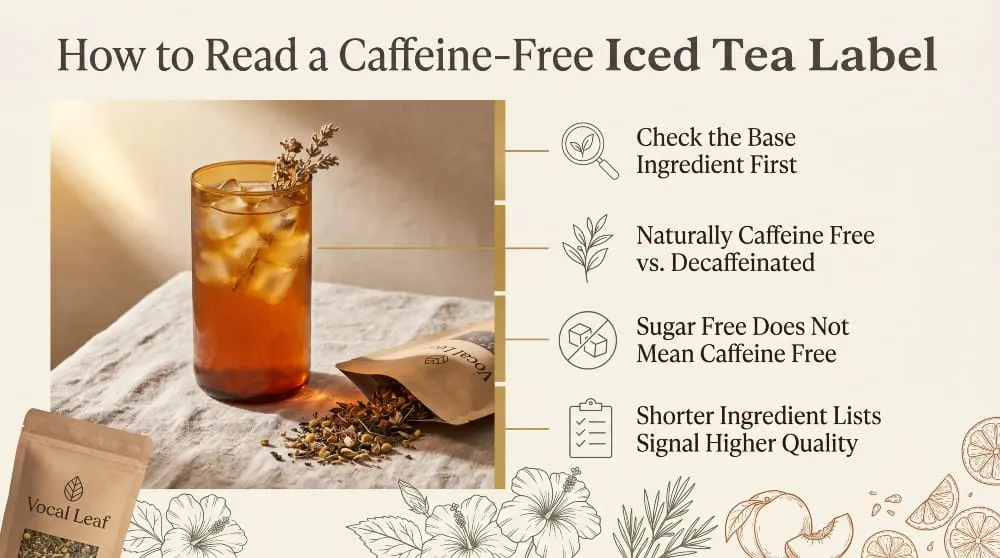 Best Caffeine-Free Iced Tea Brands